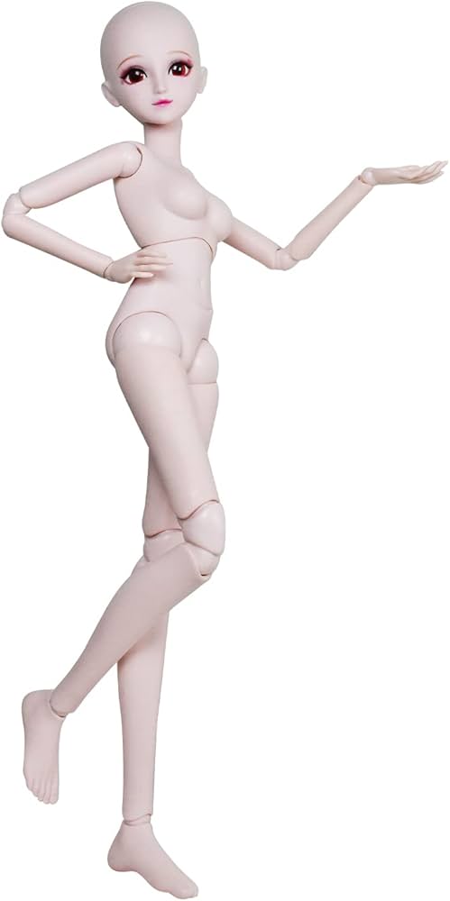 Amazon.com: Proudoll 1/3 BJD Doll Customized Doll Body 60cm